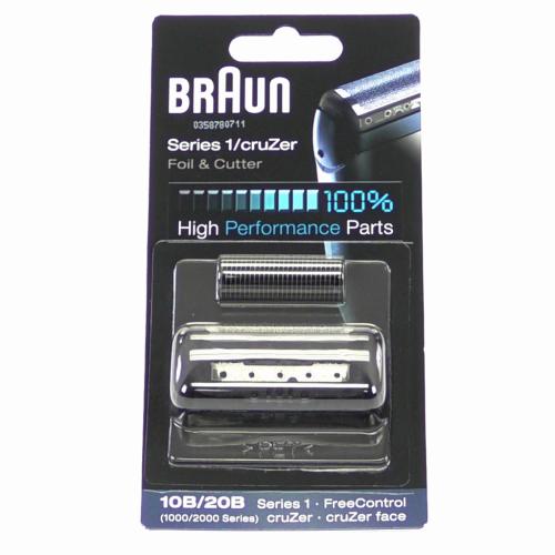 Braun 10B/20B Black Foil & Cut - 81695826