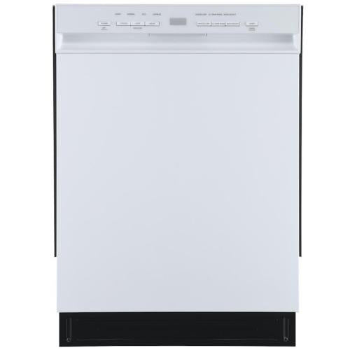 Midea CDW4FCMW Criterion 4-Cycle Built-In Front-Control Dishwasher