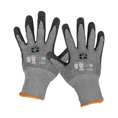 Hvac Parts Work Gloves, Cut Level 2, L - 60185