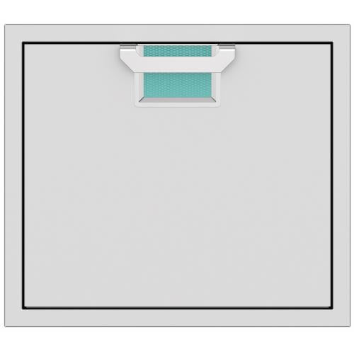 Hestan AEADL24TQ Single Access Door, Hinge Left, 24-Inch - Turquoise