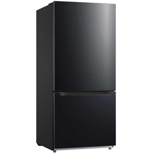 Midea MSBF18BKIM Seasons 18.7 Cu.Ft. Bottom Freezer Refrigerator, Black