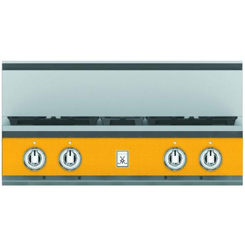 Hestan KRT304NGYW Rangetop, 4 Burner, 30-Ng-Yellow