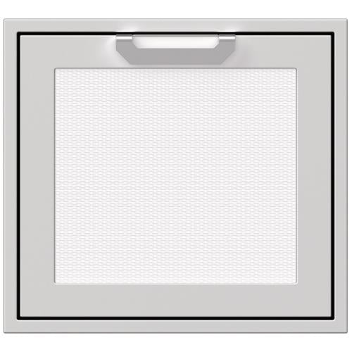 Hestan AGADL24WH Single Access Door, Hinge Left, Marquise, 24-Inch - White