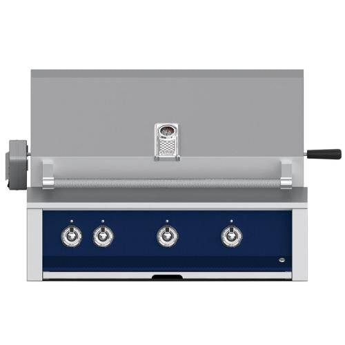 Hestan EMBR36NGDB Grill, Aspire, Built-In, (2) U-Burner, (1) Sear, Rotisserie,