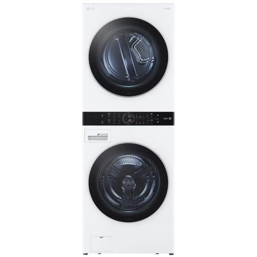 LG WKGX201HWA Front Load Wash tower Washer & Gas Dryer Combo