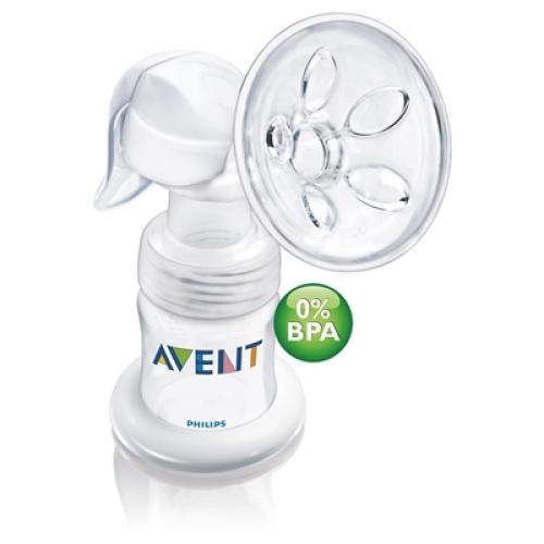 Avent SCF310/97 Avent Manual Breast Pump Includes 4Oz Bottle