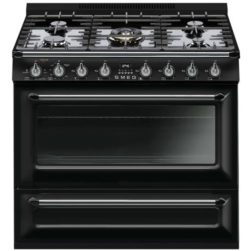Smeg TRU36GGBL Gas Range 36-Inch