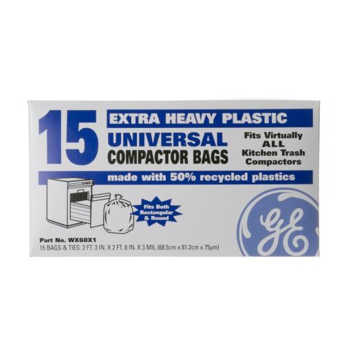 GE Universal Compactor Bags (15) - WX60X1