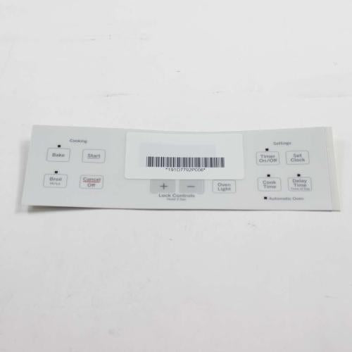 GE Faceplate - WB27T11516