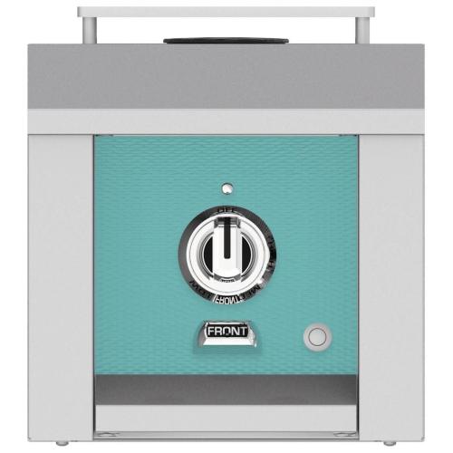 Hestan AGB121NGTQ Single Side Burner, Built-In, 12-Inch - Ng - Turquoise