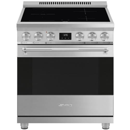 Smeg SPR30UIMX Electric Range 30-Inch Induction Cooktop
