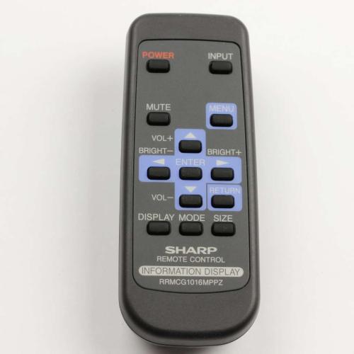 Sharp Monitor Remote Control - RRMCG1016MPPZ