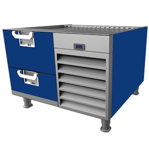 Hestan HFBS48BU Freezer Base, 48-Inch , Self-Contained, Assembly, Blue