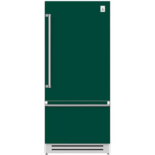 Hestan KRBR36GR Refrigerator, Bottom Mount, Bottom Compressor, Right Hinged,