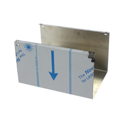 GE Black Stainless Upper Duct Cover - WB34X31491