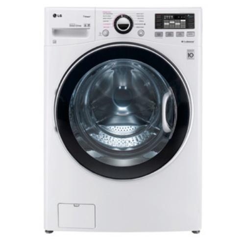LG WM3470HWA 27 Inch 4.0 cu. ft. Front Load Washer with 12 Wash Cycles, 1,200 RPM, Steam, SenseClean, TurboWash and ENERGY STAR Certification: White