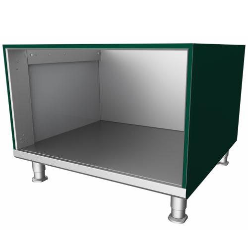 Hestan HCB12CG Cabinet Base, Open, Assembly, 12, Chrome Green