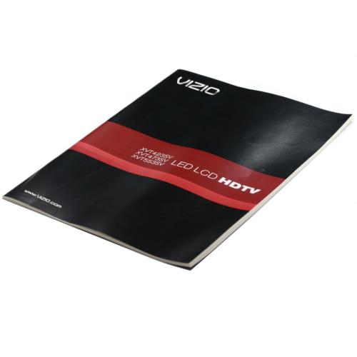 VIZIO Manual Vizio Xvt423/473/553Sv - 1925-1301-2232