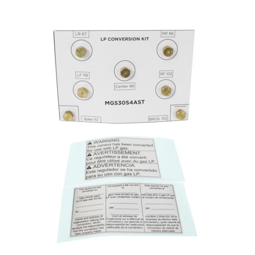 Midea Range Lp Conversion Kit - 12971100A76739