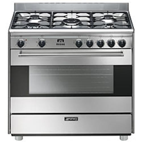 Smeg S9GMXU Dual Fuel Range 90Cm