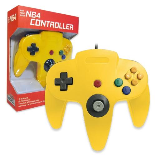 VIDEO GAMING Nintendo 64 Controller Yellow - OS-6664