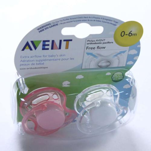 Avent Bpa Free Freeflow Pacifier (0- - SCF178/23