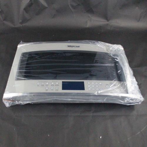 Whirlpool Microwave Door Assembly - Silv - W10327332