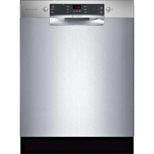 Bosch SGE68X55UC/01 800 Series Dishwasher 24'' Stainless Steel
