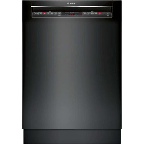 Bosch SHEM78W56N/01 800 Series Dishwasher 24'' Custom Panel Ready Black