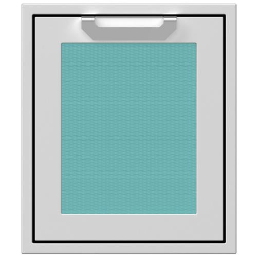 Hestan AGADL18TQ Single Access Door, Hinge Left, Marquise, 18-Inch - Turquois