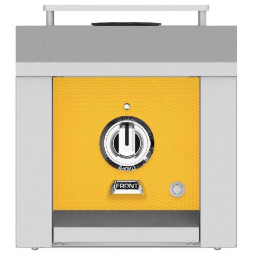 Hestan AGB121NGYW Single Side Burner, Built-In, 12-Inch - Ng - Yellow