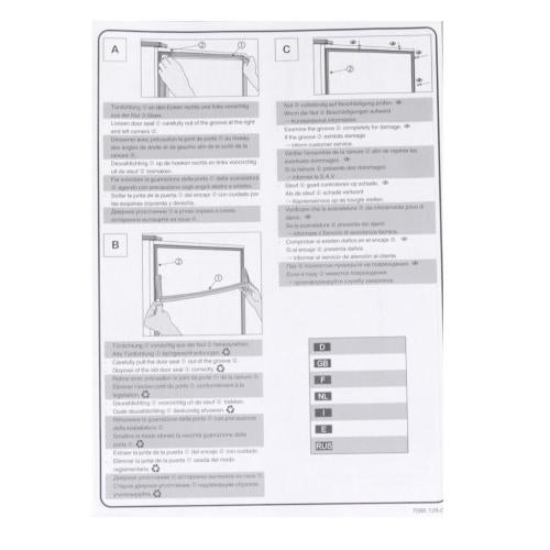 Liebherr Information Sheet ..****.. - 7080419