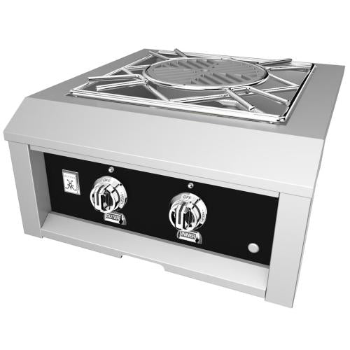 Hestan AGPB24LPBK Power Burner, Built-In, 24-Inch - Lp - Black