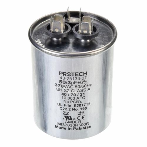 Rheem Pro 50/3/370 Dual Round Cap - 43-25133-07