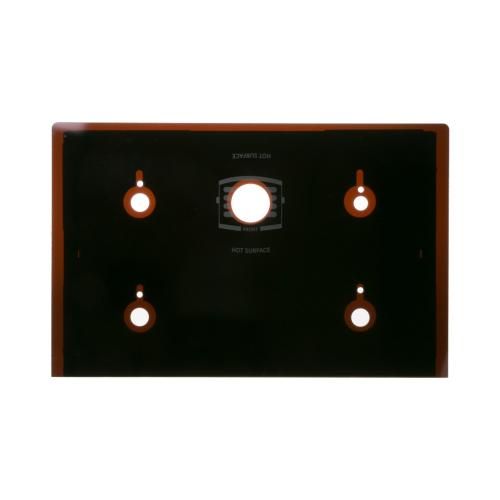 GE Maintop Glass Asm (Bk) - WB62T10543