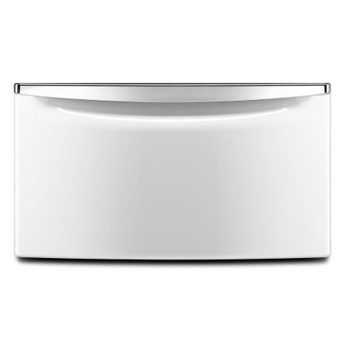 Whirlpool XHPC155XW0 15.5-Inch White Pedestal For Front Load Washer/Dryer