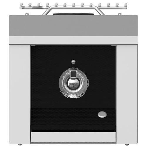 Hestan AEB121NGBK Single Aspire Side Burner, Built-In, 12-Inch - Ng - Black