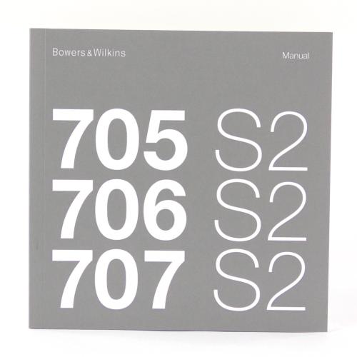 Bowers &Wilkins Manual 707/706/705 S2 - II15016