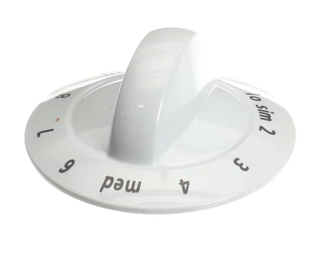 Electrolux Knob,Control,White - 318196633