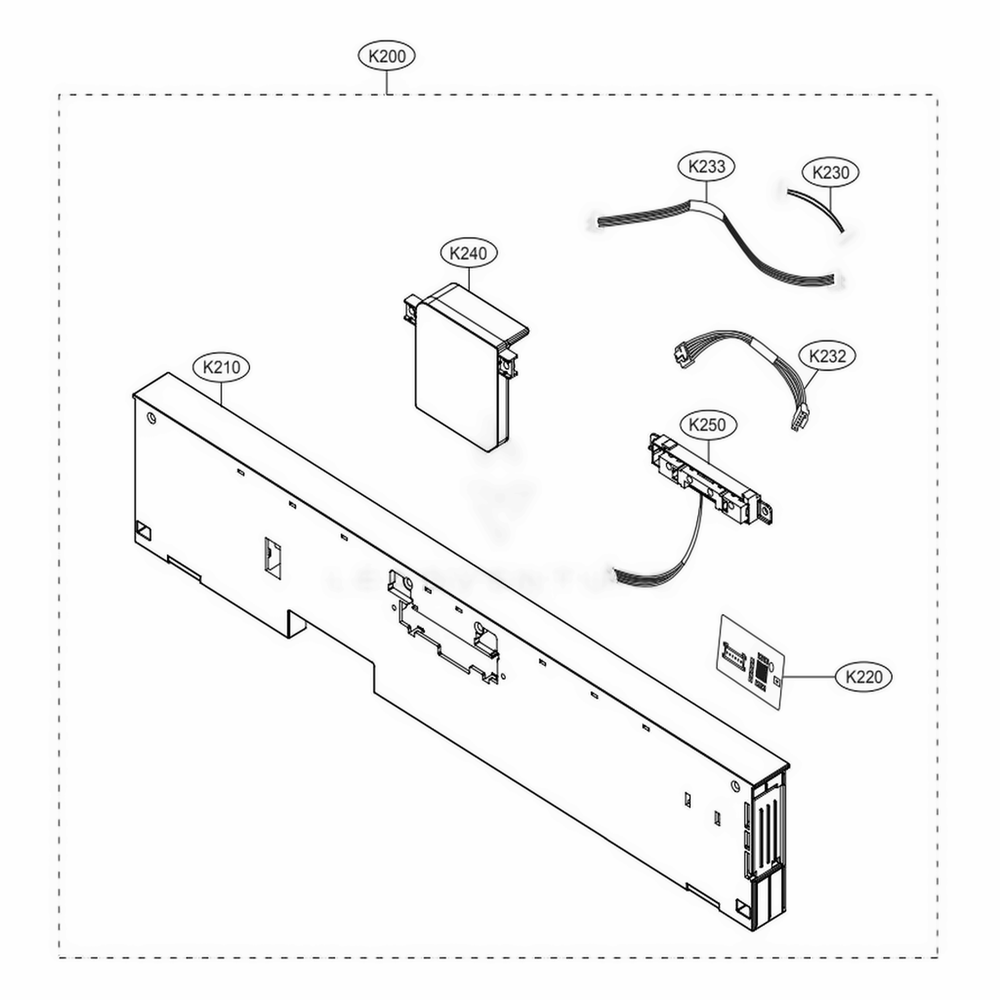 LG Display Pcb Assembly - EBR85054304