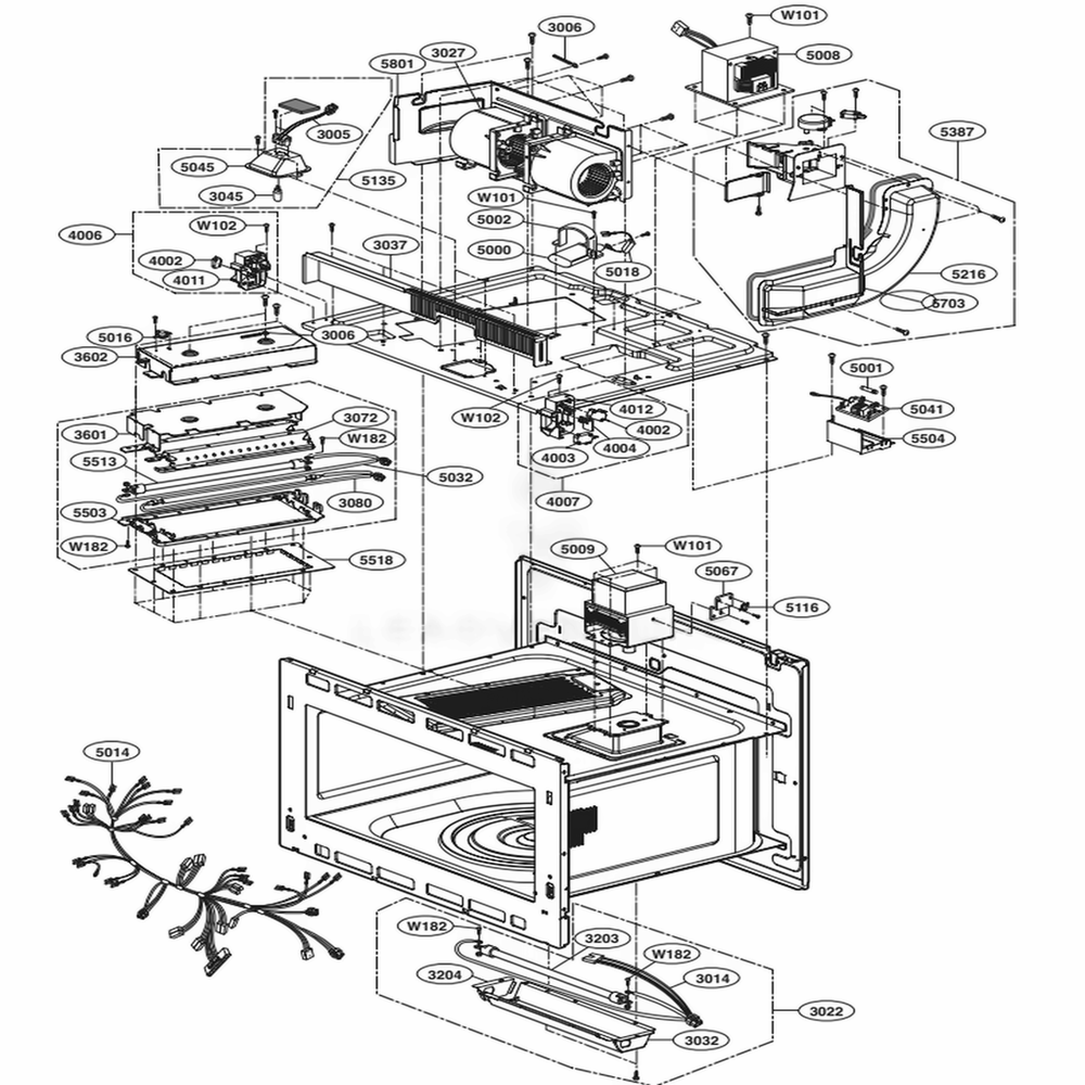LG Single Harness - 6877W1A604C