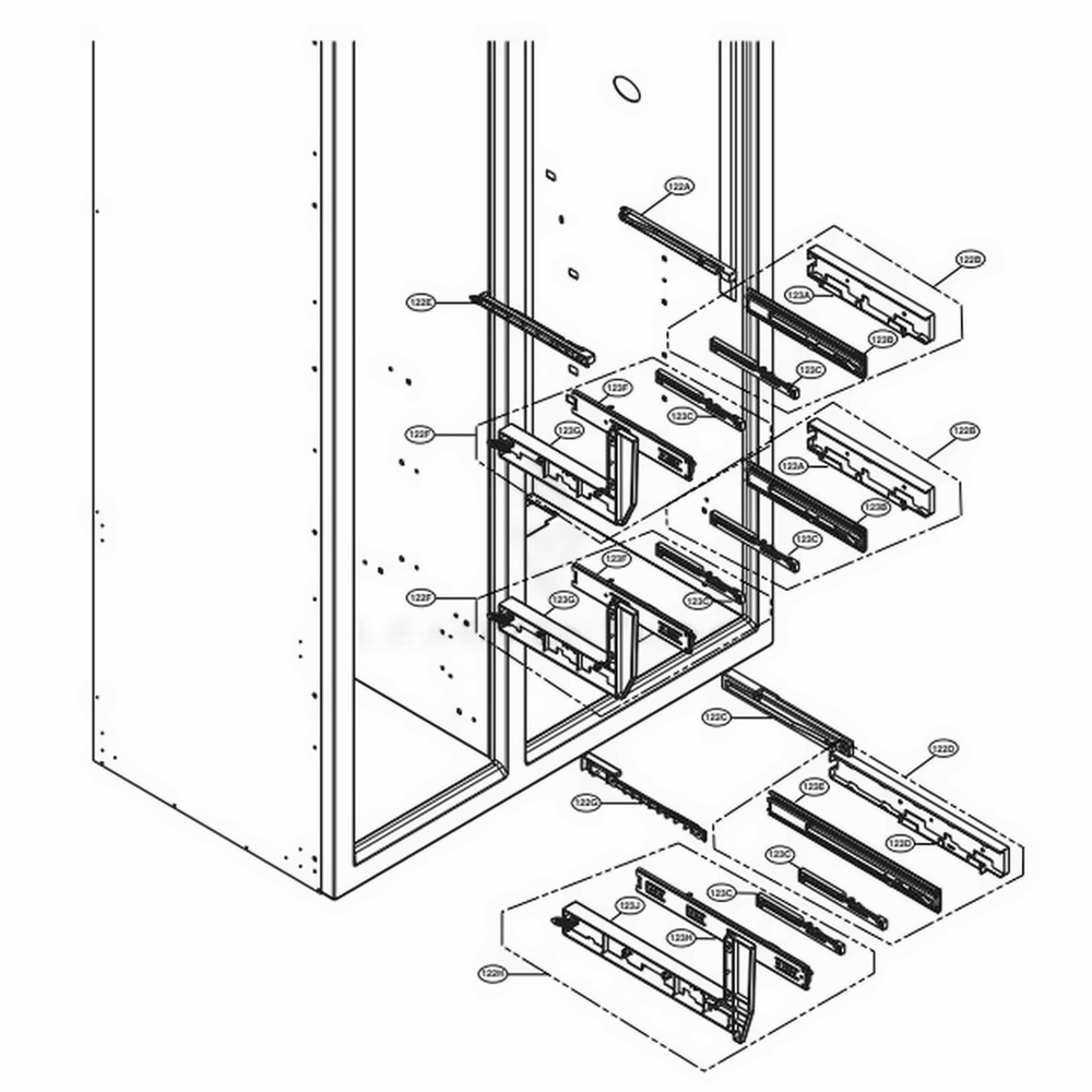 LG Rail Guide - MEA62412202