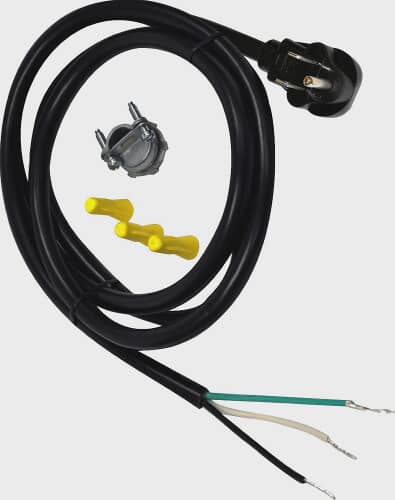 Whirlpool 6 Ft Rt Angle Dish Cord, 125V - W10278923RP