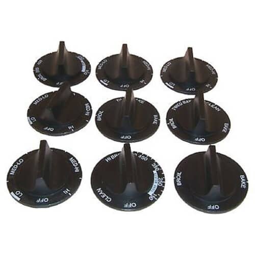 Whirlpool Range Control Knob Kit, Set Of - 814362