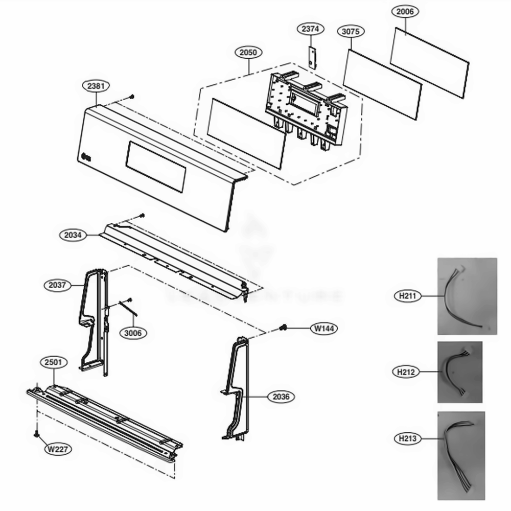LG Parts Assembly - AGM30025508