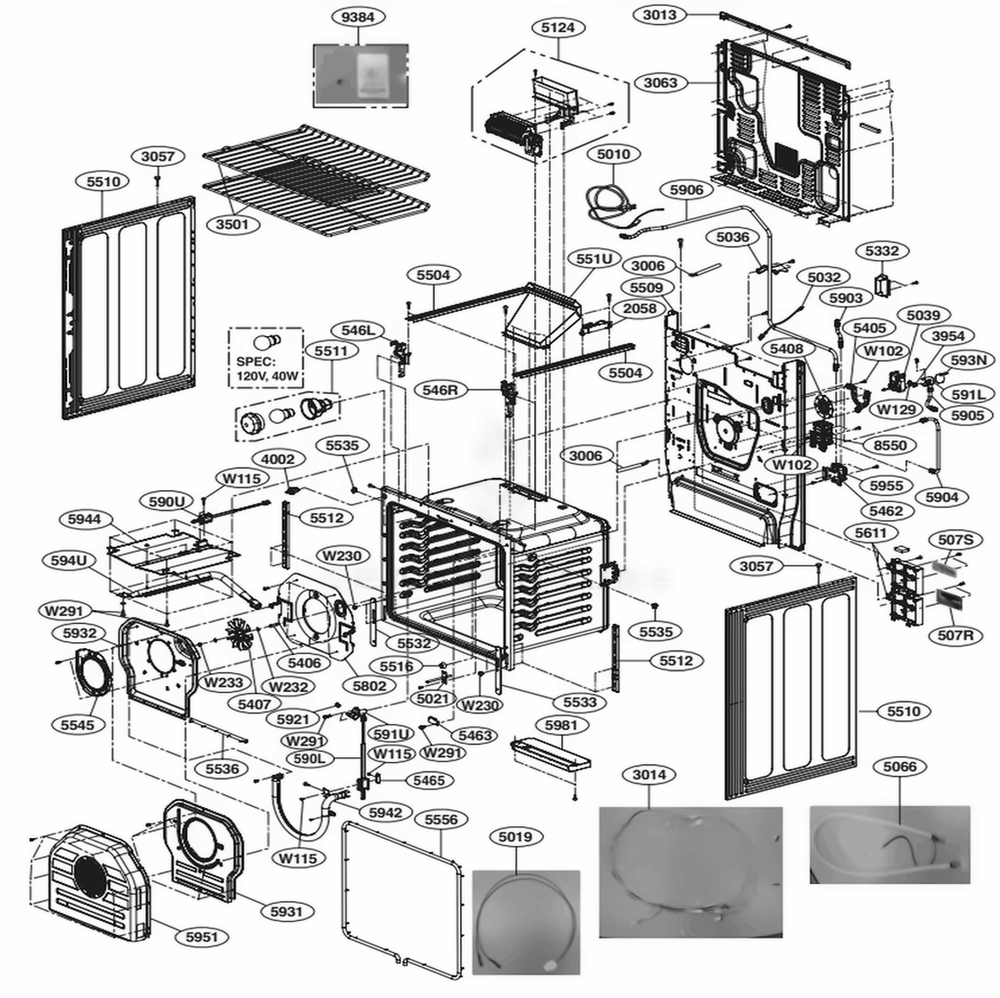 LG Single Harness - EAD63206004