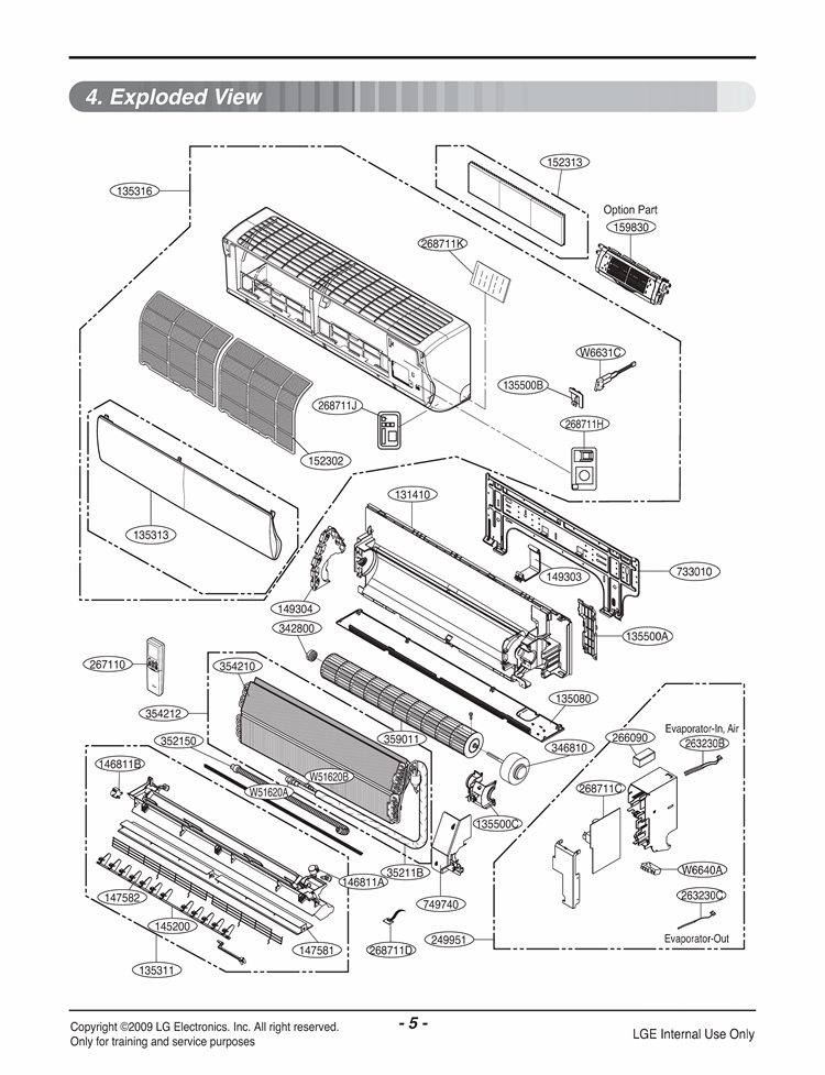LG Chassis Assembly - ABW68676009