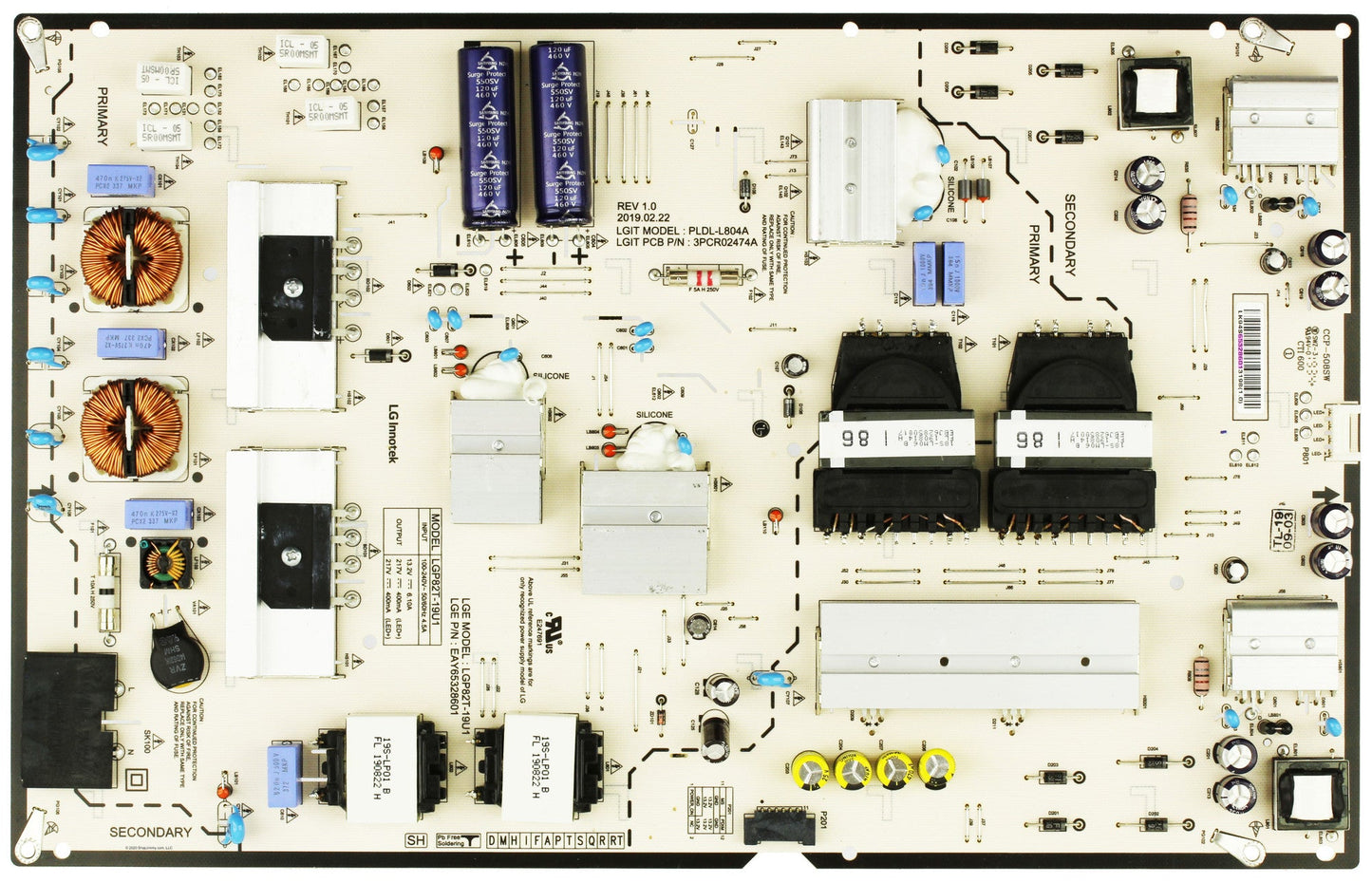 LG Power Supply Assembly - EAY65328601