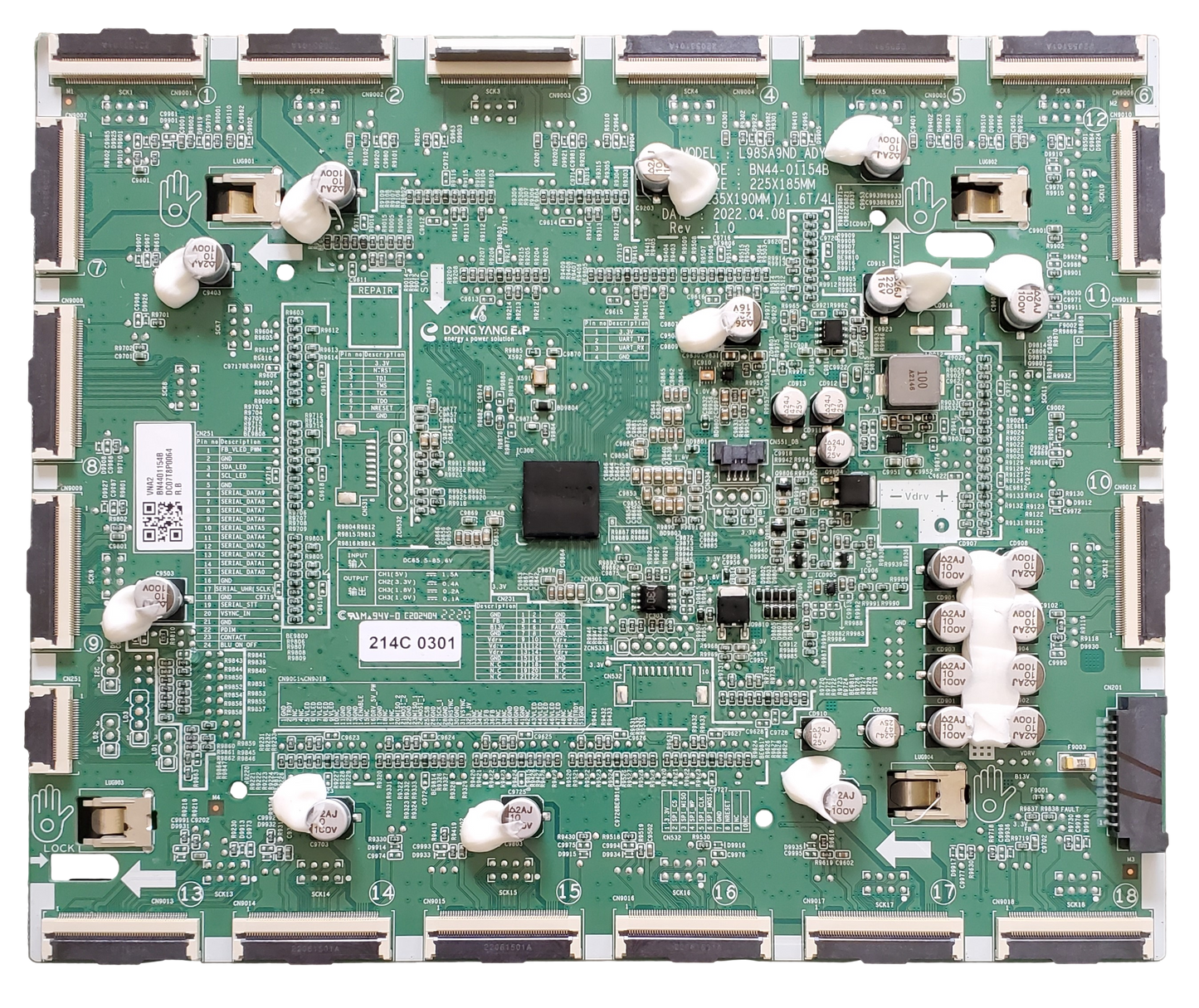 Samsung Dc Vss-Driver Board - BN44-01154B