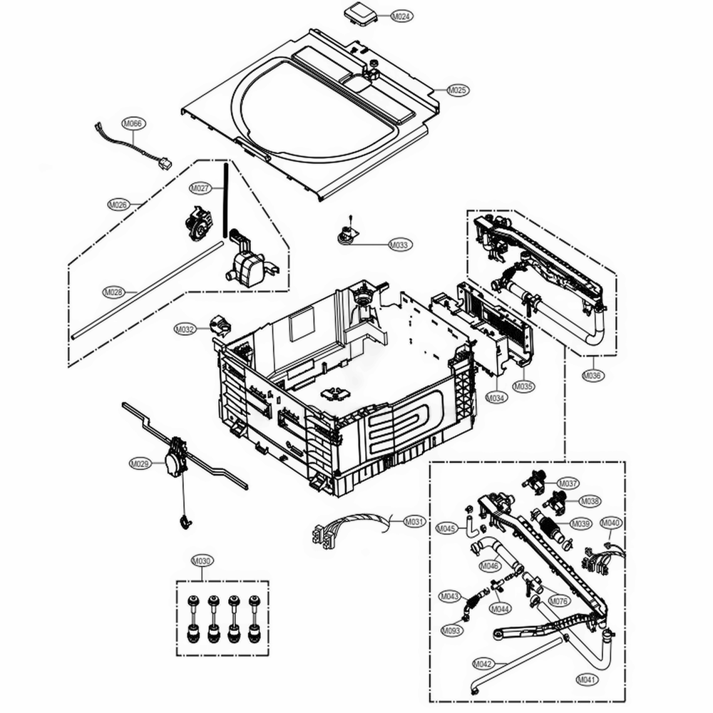 LG Top Cover - MCK68425507